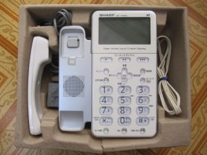 SHARPのデジタルコードレス 電話機 親機 JD-710CL / 子機 JD-KS28